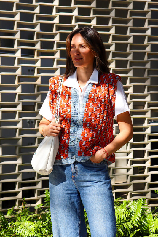 Örgü Yelek Hırka Modelleri ve Yapışları 19