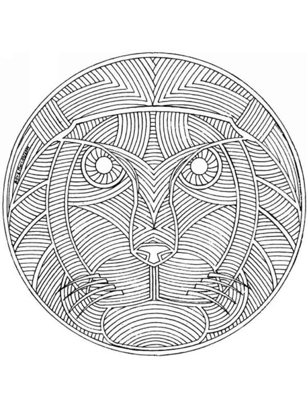 Büyükler İçin Boyama Sayfası Örnekleri 1