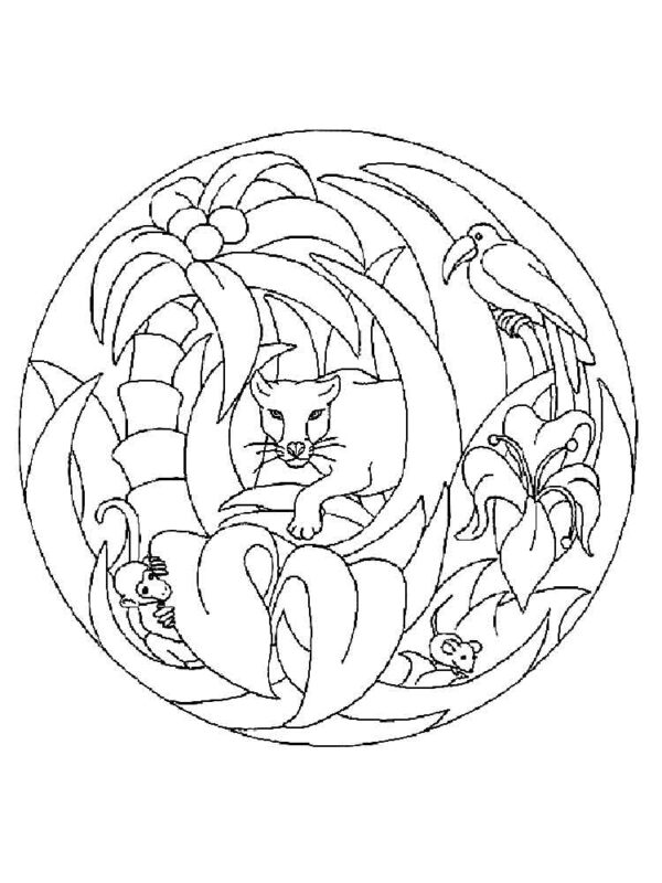 Büyükler İçin Boyama Sayfası Örnekleri 21