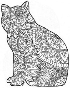 Büyükler İçin Boyama Sayfası Örnekleri - Resim 3