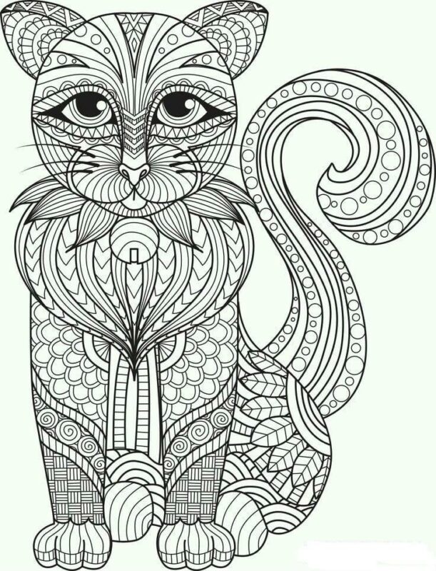 Büyükler İçin Boyama Sayfası Örnekleri 29