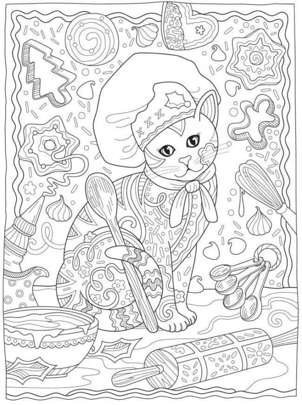 Büyükler İçin Boyama Sayfası Örnekleri 49