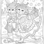 Büyükler İçin Boyama Sayfası Örnekleri 50