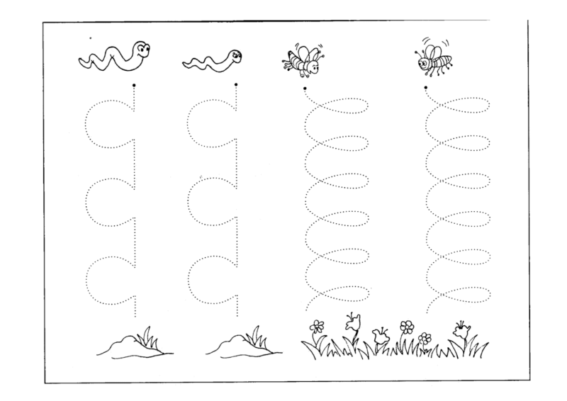 Çizgi Çalışmaları Okul Öncesi 24