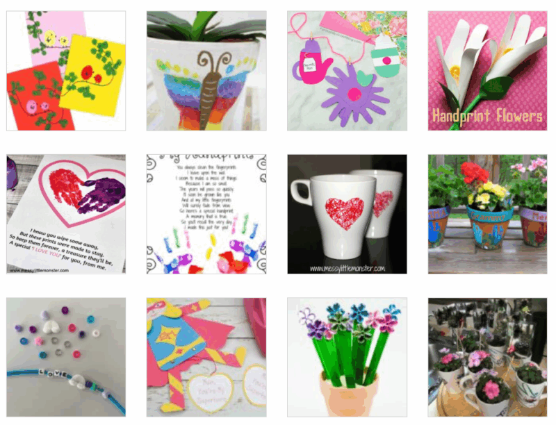 Anneler Günü Hediyesi El Yapımı Okul Öncesi 24