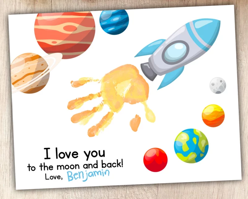 Anneler Günü Hediyesi El Yapımı Okul Öncesi 30