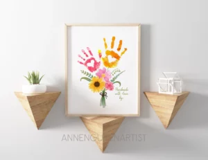 Anneler Günü Hediyesi El Yapımı Okul Öncesi 31