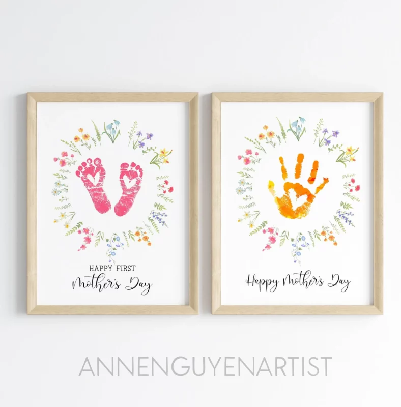 Anneler Günü Hediyesi El Yapımı Okul Öncesi 33