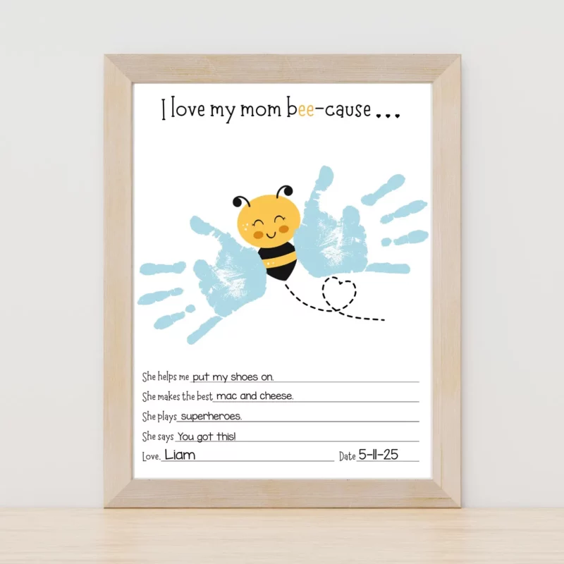 Anneler Günü Hediyesi El Yapımı Okul Öncesi 49