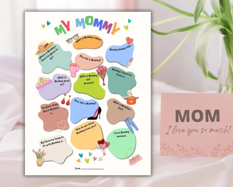 Anneler Günü Hediyesi El Yapımı Okul Öncesi 51