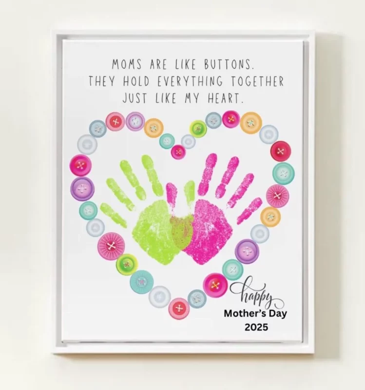 Anneler Günü Hediyesi El Yapımı Okul Öncesi 52