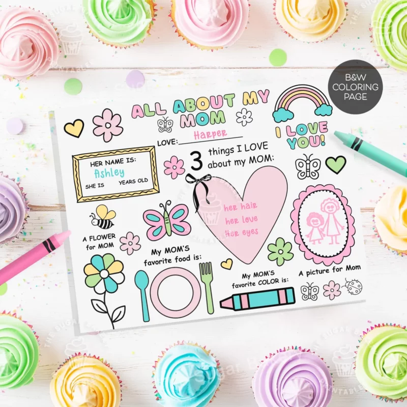 Anneler Günü Hediyesi El Yapımı Okul Öncesi 54