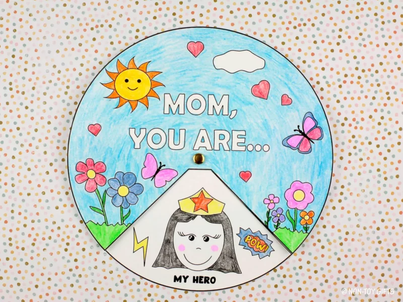 Anneler Günü Hediyesi El Yapımı Okul Öncesi 59