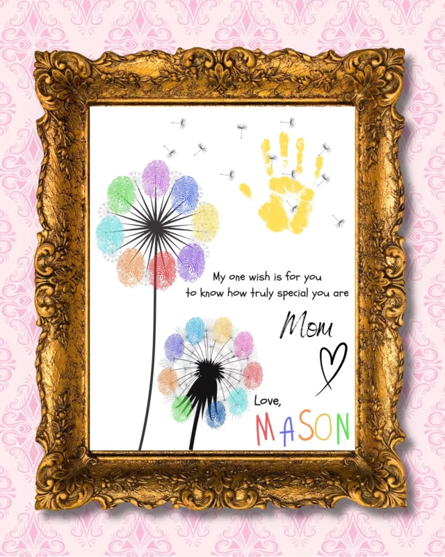 Anneler Günü Hediyesi El Yapımı Okul Öncesi 63