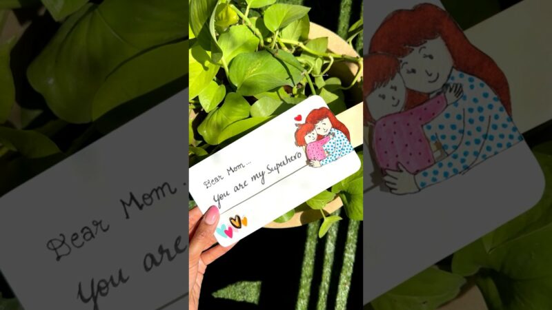 Anneler Günü Hediyesi El Yapımı Okul Öncesi