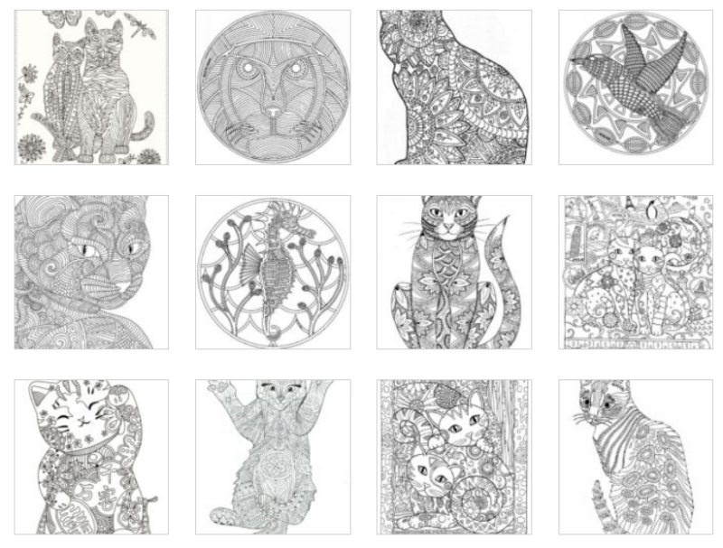 Büyükler İçin Boyama Sayfası Örnekleri 69