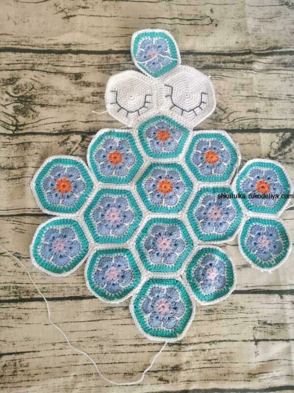 Motifli Baykuş Yastık Yapılışı 3