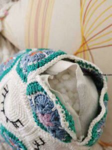 Motifli Baykuş Yastık Yapılışı 6