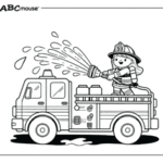 Yangın Haftası Boyama Sayfaları 14