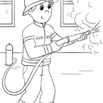 Yangın Haftası Boyama Sayfaları 16