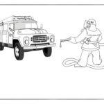 Yangın Haftası Boyama Sayfaları 17