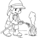 Yangın Haftası Boyama Sayfaları 18