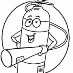 Yangın Haftası Boyama Sayfaları 20