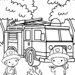 Yangın Haftası Boyama Sayfaları 25