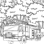 Yangın Haftası Boyama Sayfaları 26