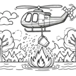 Yangın Haftası Boyama Sayfaları 29