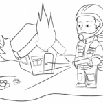 Yangın Haftası Boyama Sayfaları 32