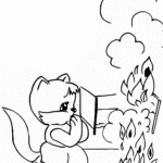 Yangın Haftası Boyama Sayfaları 37