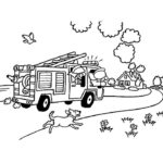 Yangın Haftası Boyama Sayfaları 38