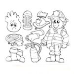 Yangın Haftası Boyama Sayfaları 3