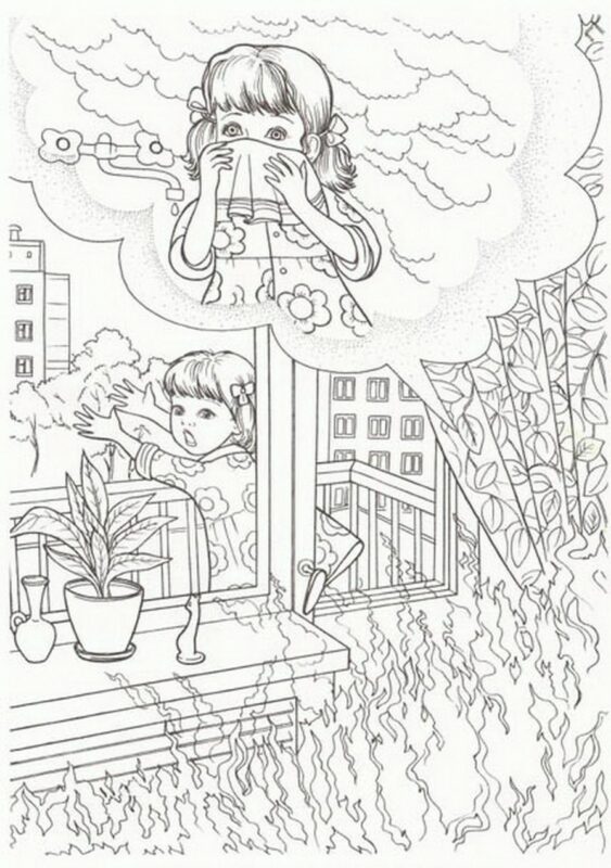 Yangın Haftası Boyama Sayfaları 46