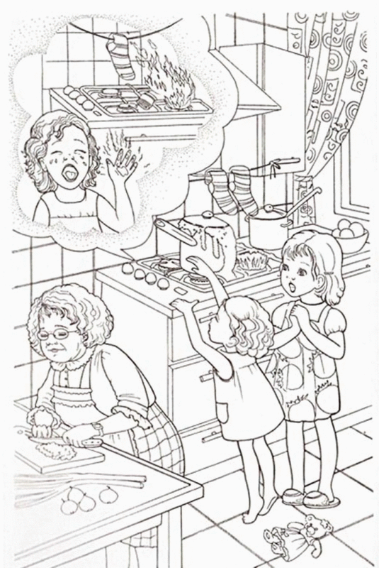 Yangın Haftası Boyama Sayfaları 50