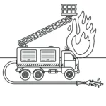 Yangın Haftası Boyama Sayfaları 53