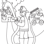 Yangın Haftası Boyama Sayfaları 5