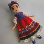 Amigurumi Frida Kahlo Bebek Yapımı 3