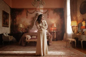 Angelina Jolie Uzun Hırka Yapılışı 2