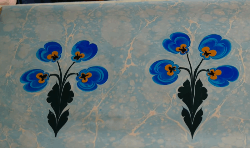 Ebru Menekşe Nasıl Yapılır? 10