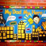 Okul Öncesi Babalar Günü Pano Örnekleri 15