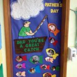 Okul Öncesi Babalar Günü Pano Örnekleri 16