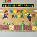 Okul Öncesi Babalar Günü Pano Örnekleri 1