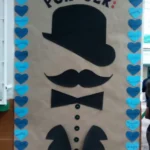 Okul Öncesi Babalar Günü Pano Örnekleri 32