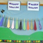 Okul Öncesi Babalar Günü Pano Örnekleri 33