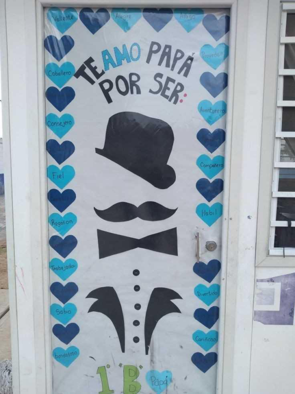 Okul Öncesi Babalar Günü Pano Örnekleri 37