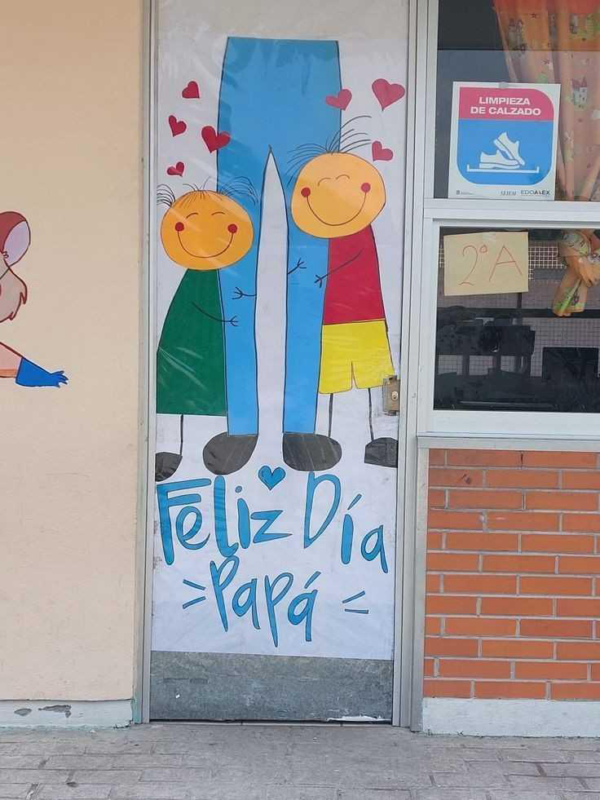 Okul Öncesi Babalar Günü Pano Örnekleri 38