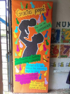 Okul Öncesi Babalar Günü Pano Örnekleri - Resim 44