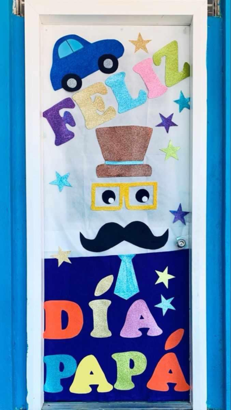 Okul Öncesi Babalar Günü Pano Örnekleri 48